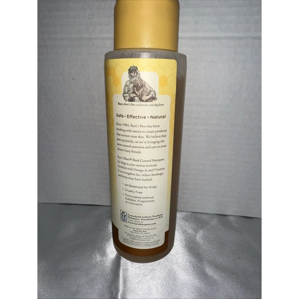 Burt'S Bees for Pets Shed Control Shampoo for Dogs with Omega-3 and Vitamin E, 9